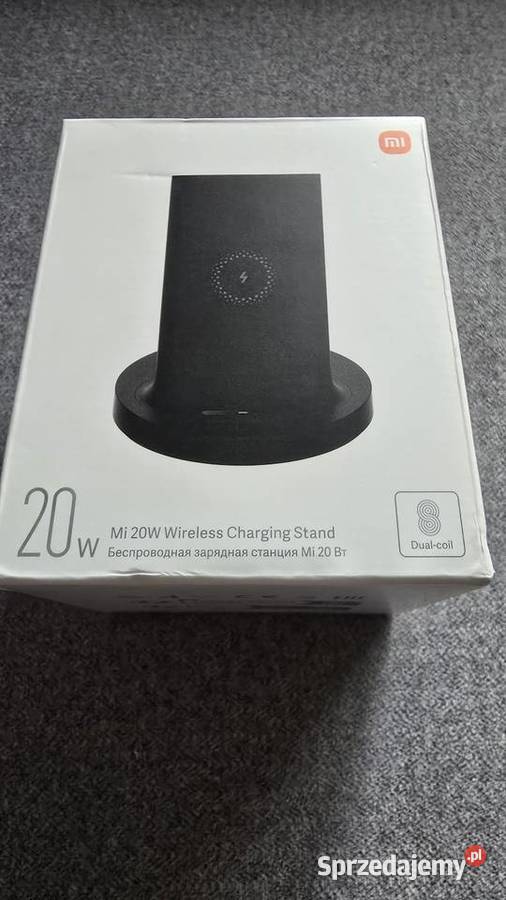 Ładowarka indukcyjna Xiaomi 20W Czarna Woda