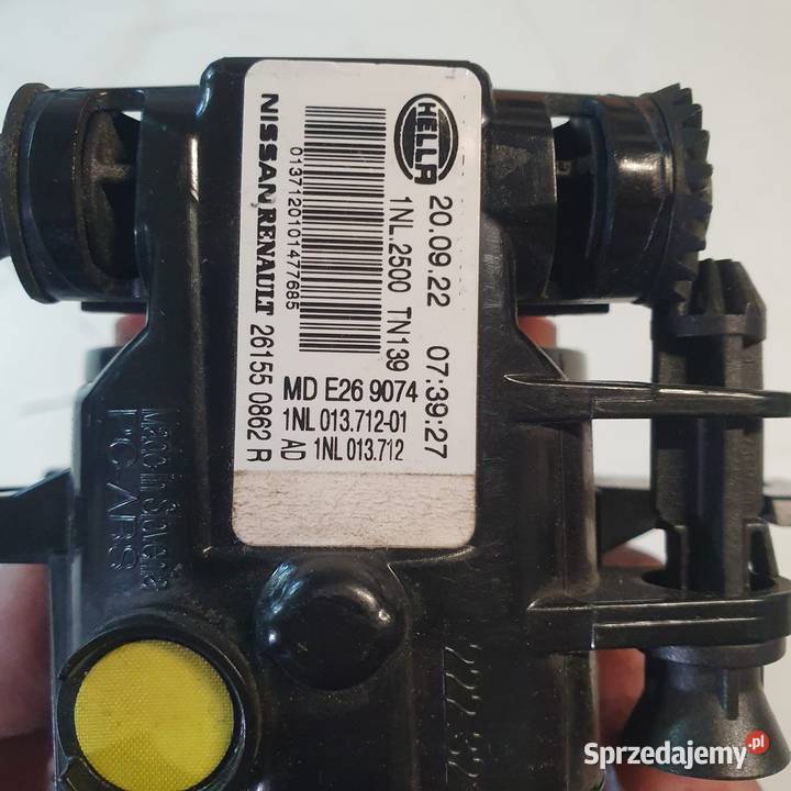 NISSAN RENAULT HALOGEN LED DRL LEWY PRZÓD wielkopolskie Międzychód