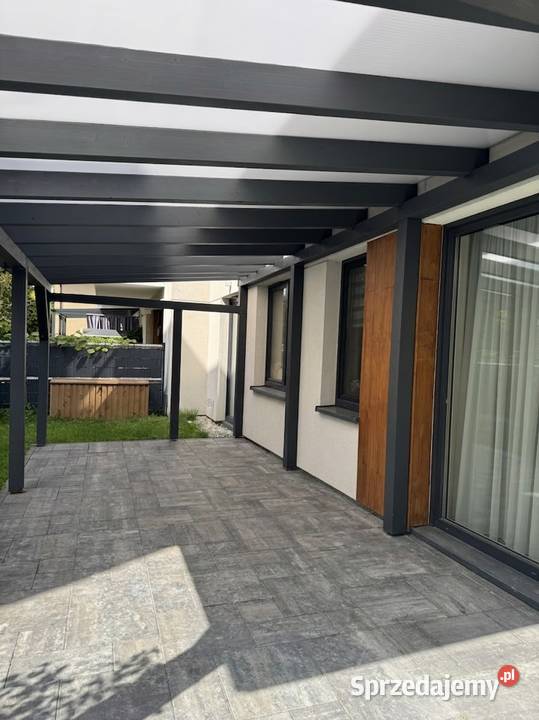 Zadaszenie tarasu pergola na grodowa z drewna Pozostałe Pruszków