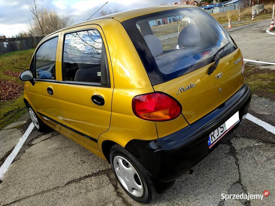 Daewoo Matiz Ładny Mały Przebieg Jasło