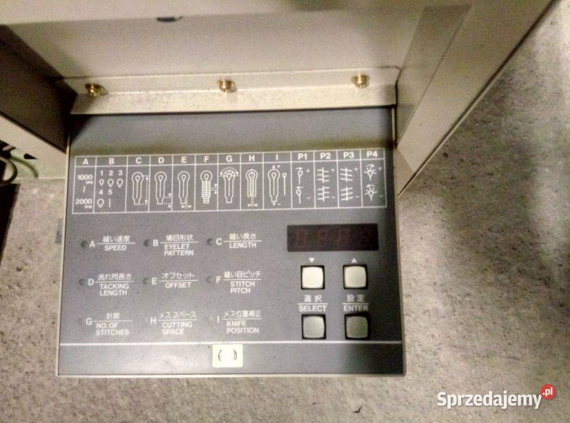 Dziurkarka Odzieżowa Brother Elektroniczna Juki Wałbrzych