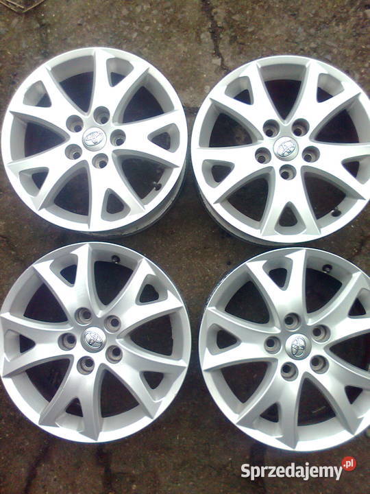 Felgi aluminiowe 16 Toyota Yaris Carolla Verso aluminiowe sprzedam