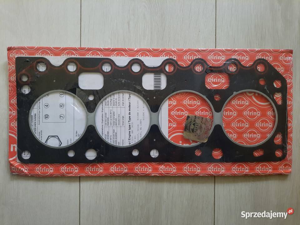 Fszczelka głowicy FORD Escort Fiesta Orion Uszczelki silnika i osprzętu śląskie Będzin