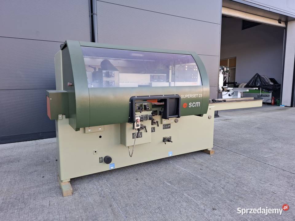 Strugarka czterostronna SCM Superset 23 1923 Naprawa