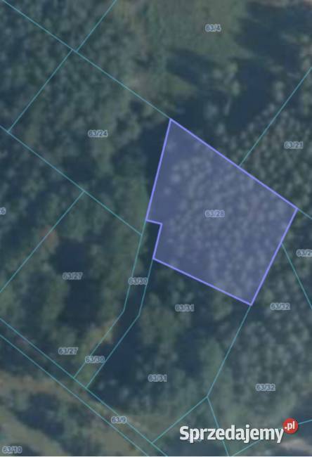 Działki budowlane na Mazurach Kotkowo gm Łukta