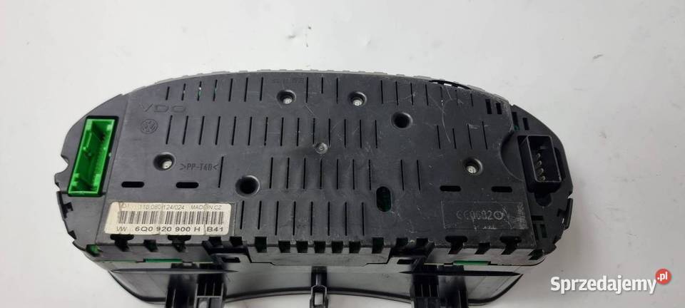 LICZNIK ZEGAR VOLKSWAGEN POLO 6Q0920900H Pozostałe Lipno