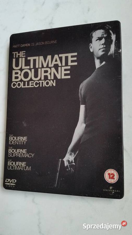 The Ultimate Bourne Collection Matt Damon 3dvd Puławy