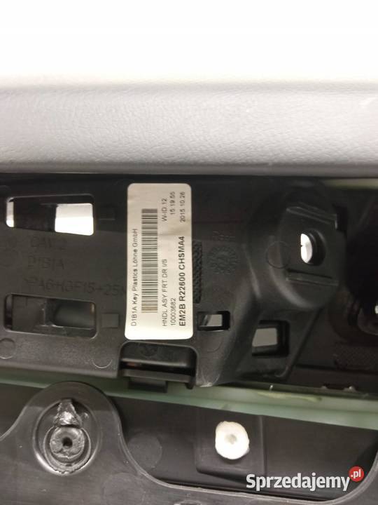 TAPICERKA BOCZEK PRAWY PRZÓD PASAŻERA sprzedam