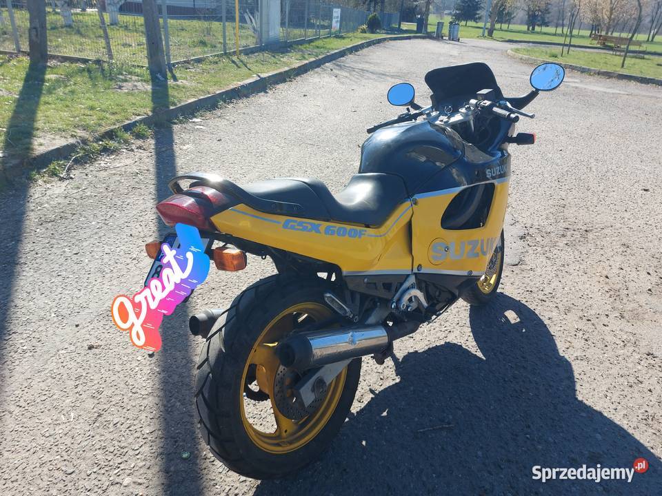 Sprzedam Suzuki gsx 600f 1995 zadbany gotowy do Konin