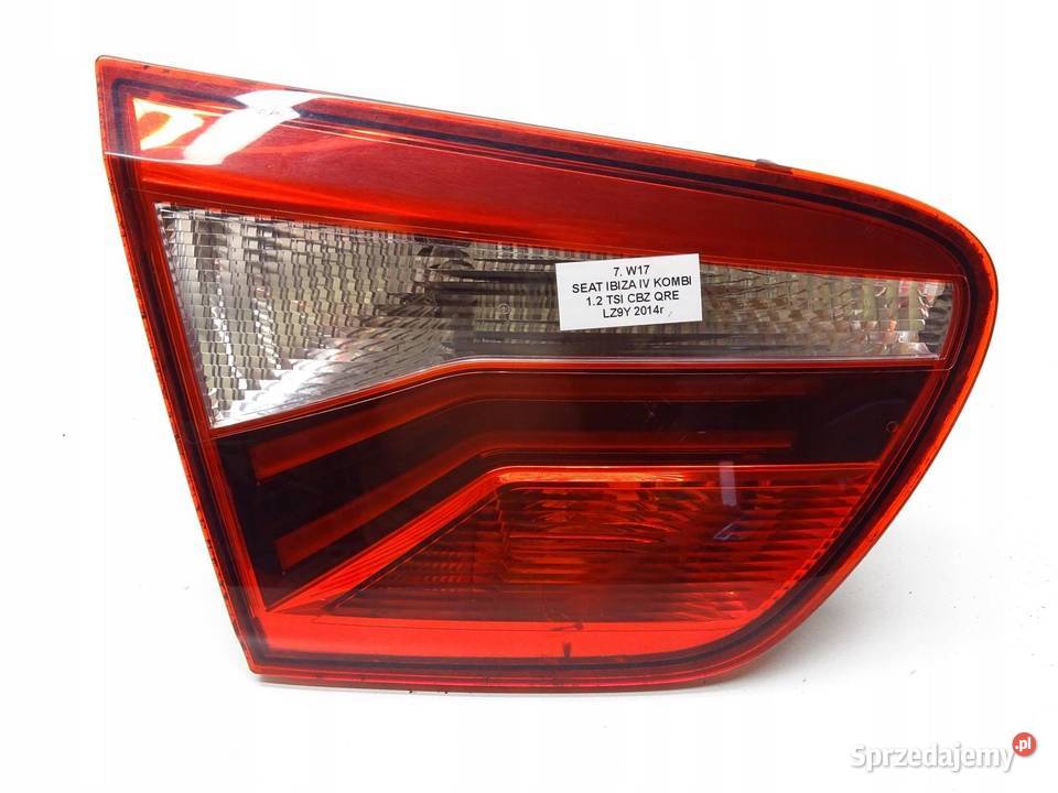 LAMPA LEWA LEWY TYŁ TYLNA W KLAPE SEAT IBIZA IV