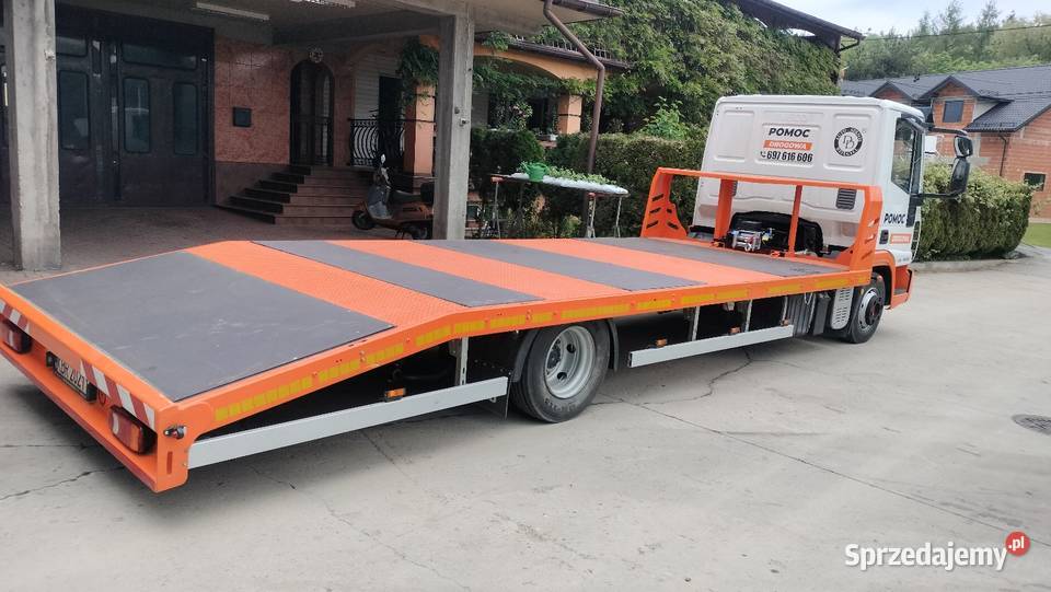 Iveco 100e18 auto laweta pomoc drogowa specjalny małopolskie Iwkowa sprzedam