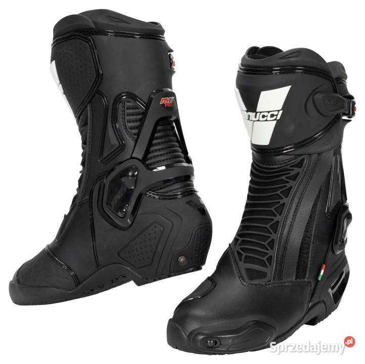 Vanucci RV6 Pro II Black buty motocyklowe 42 Części i akcesoria motocyklowe Zielona Góra