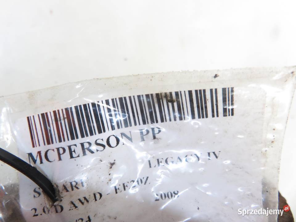 MCPERSON PRAWY PRZEDNI SUBARU LEGACY IV 20 D AWD Amortyzatory
