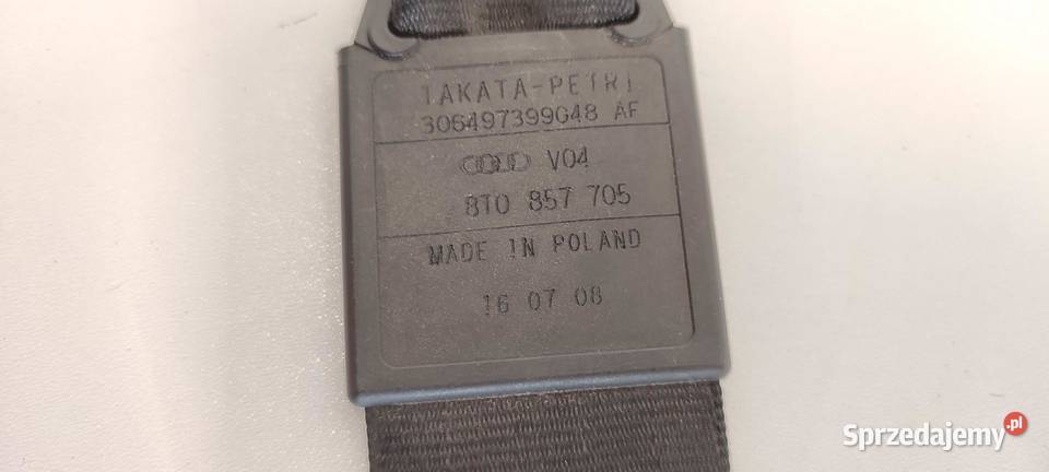 AUDI A5 8T PAS BEZPIECZEŃSTWA LEWY PRAWY PRZÓD sprzedam
