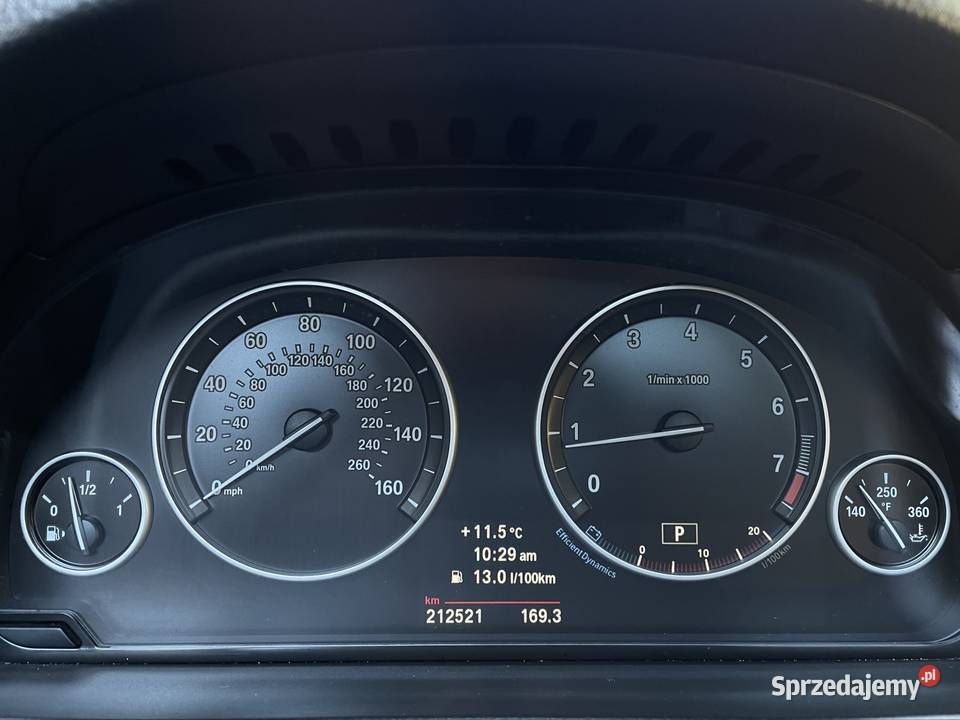 BMW F10 528ix xDrive automat skóry czarna serii Lublin