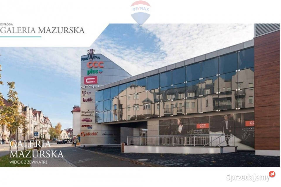 Lokal inwestycyjny 85 ROI w Galerii Mazurskiej Ostróda