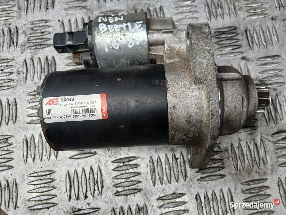 Rozrusznik S0048 AS Volkswagen Beetle 168v Radłów