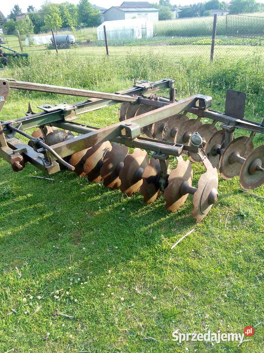 Brona talerzowa 22 talerze famarol Słupsk Maszyny uprawowe