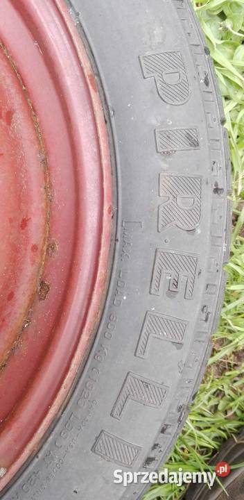 Koło dojazdowe dojazdówka T 11570 R 15 Pirelli stalowe Koła i felgi Kluczbork