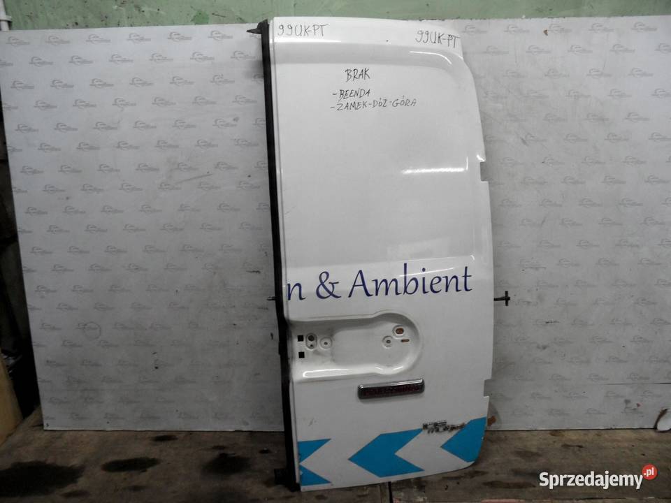 DOBLO II COMBO D LIFT 16r drzwi prawy tył osobowe