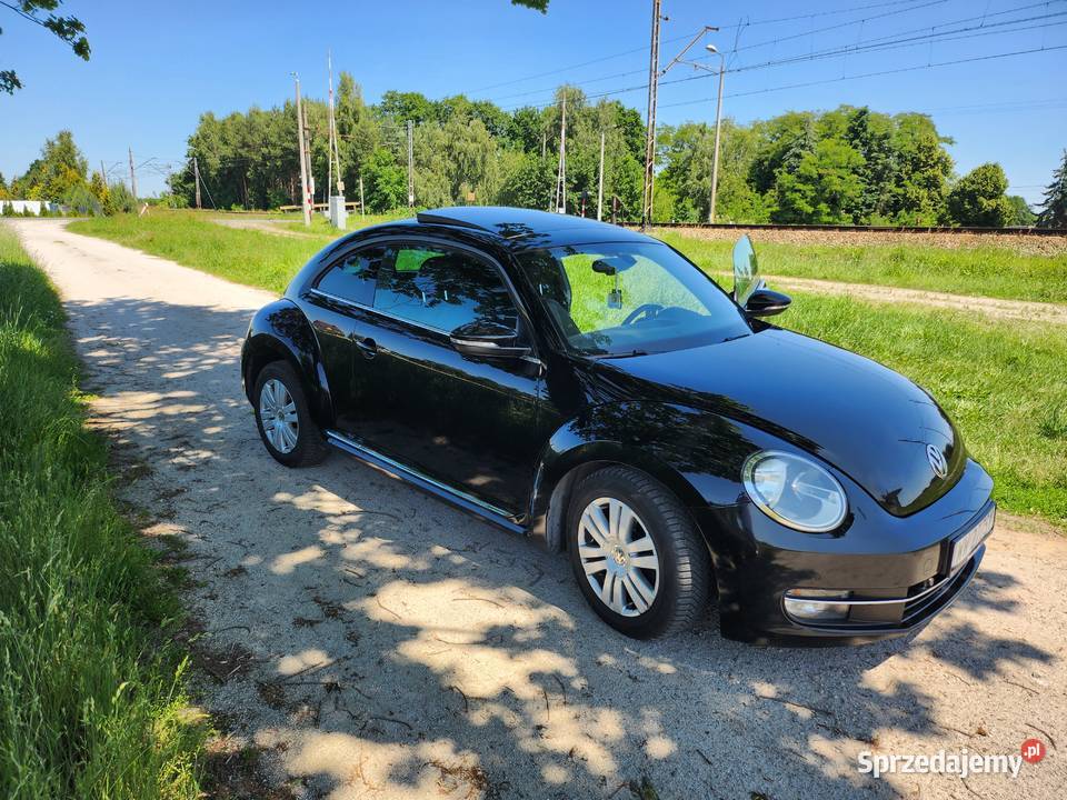 VW Beetle 20 tdi Design 140 Syberdach Czarny nawigacja Ostrów Wielkopolski sprzedam