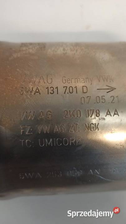 AUDI A3 8Y KATALIZATOR 10 TSI 5WA131723C osobowe