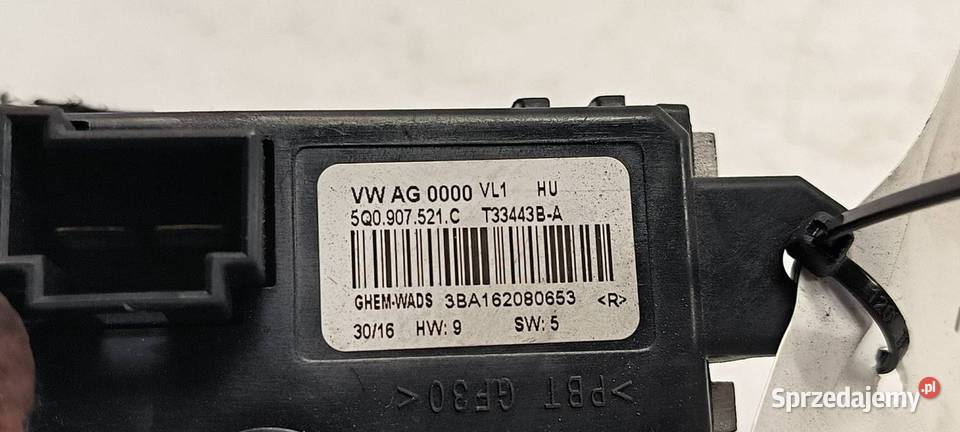 REZYSTOR VOLKSWAGEN GOLF VII 5Q0907521C