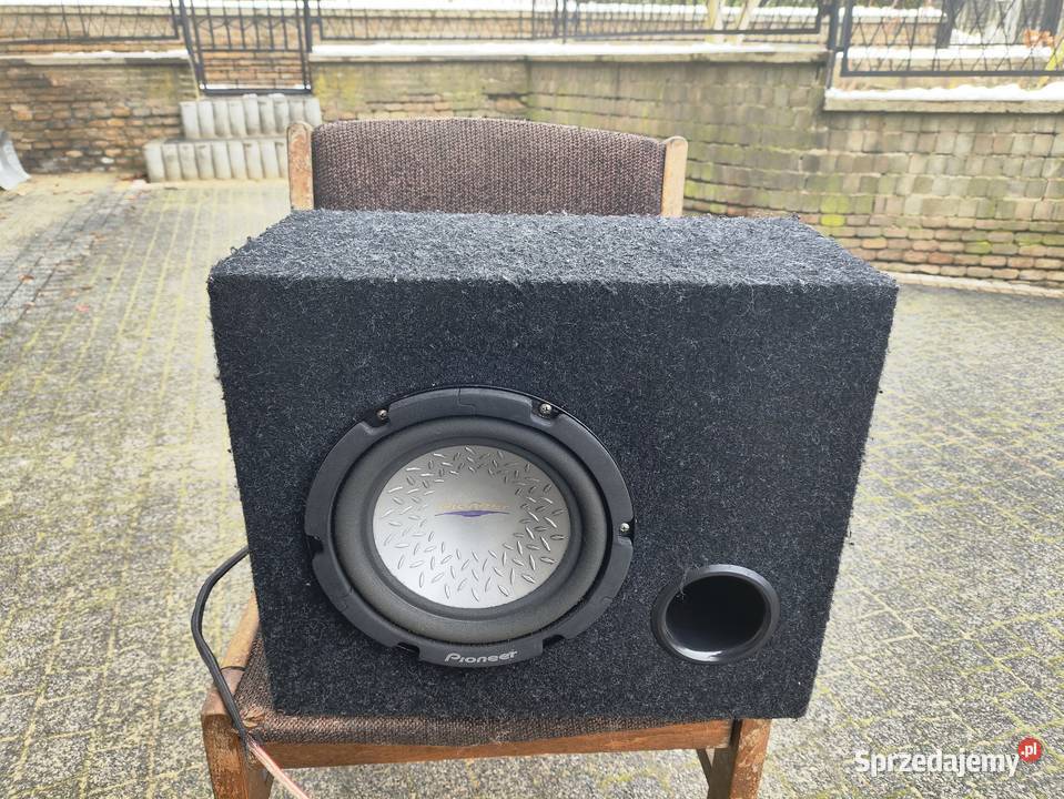 Skrzynia basowa bassowa tuba Pioneer TSW203F Niegowonice