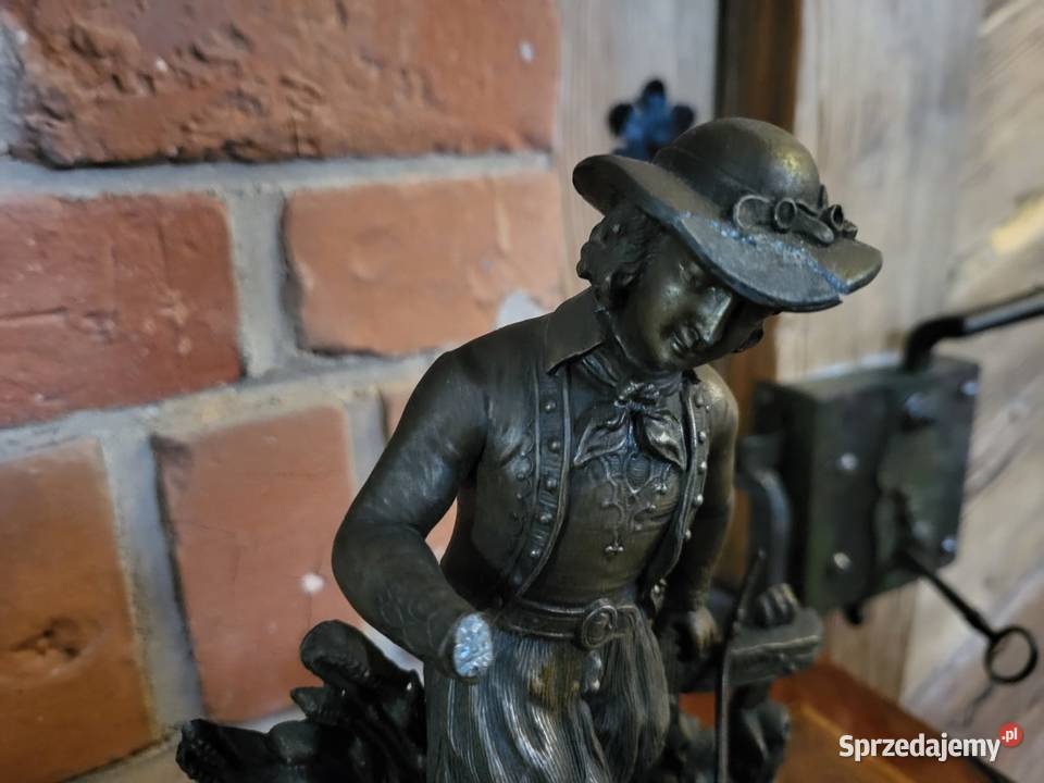 Mosiężna figurka defekt Rybnik