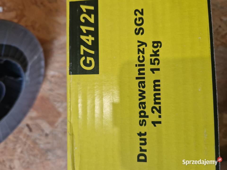 Drut spawalniczy 12mm 15 Głogowa G74121 wielkopolskie