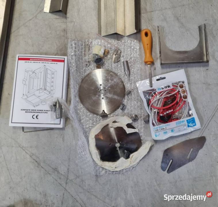 Robot do Kebaba GGM Gastro ADRM14G Automat pomorskie Wiele sprzedam