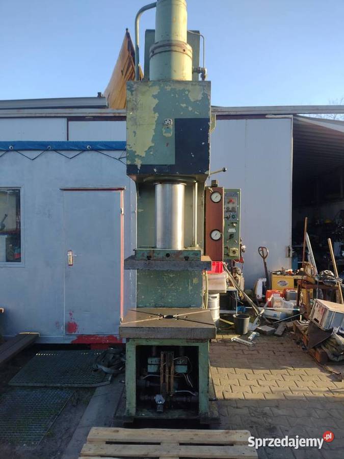Prasa Hydrauliczna WMW Zeulenroda PYE 100 S1 Produkcja wielkopolskie Jaromierz