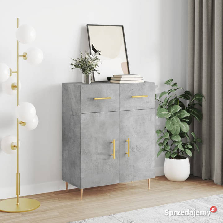 Szafka szarość betonu 695x34x90 materiał mazowieckie Warszawa