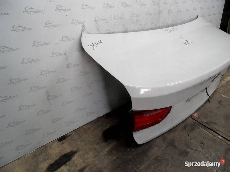 BMW F30 12r klapa tył sprzedam