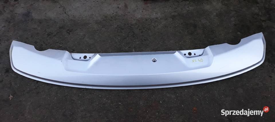 VOLVO XC40 DYFUZOR SPOILER DOKŁADKA ZDERZAKA TYŁ Karoseria Międzychód