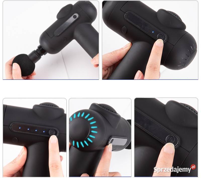 MINI PISTOLET DO MASAŻU MOCNY MASAŻER GUN Warszawa