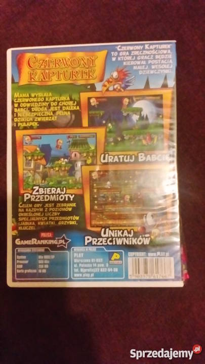 Gra PC Czerwony Kapturek Spidi Komputerowe PC Wrocław