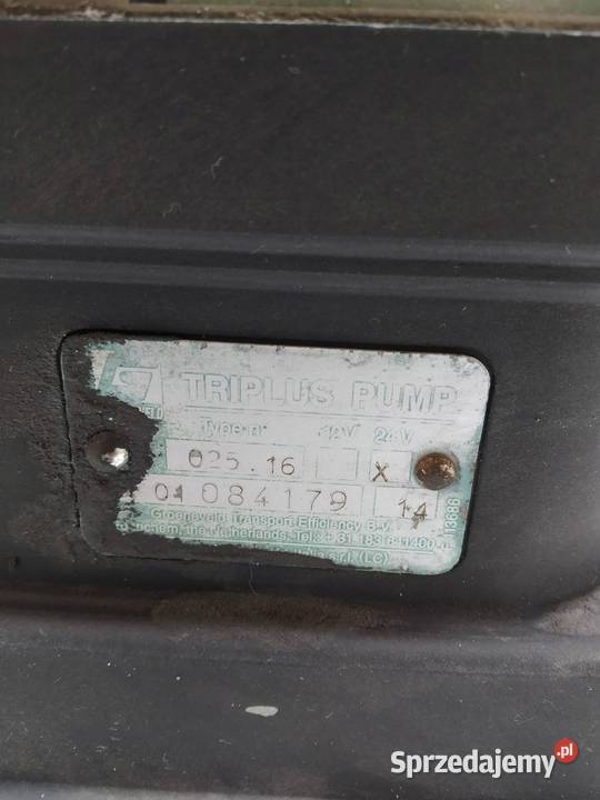 POMPA OLEJU TRIPLUS PUMP 02516 X Dennis Eagle