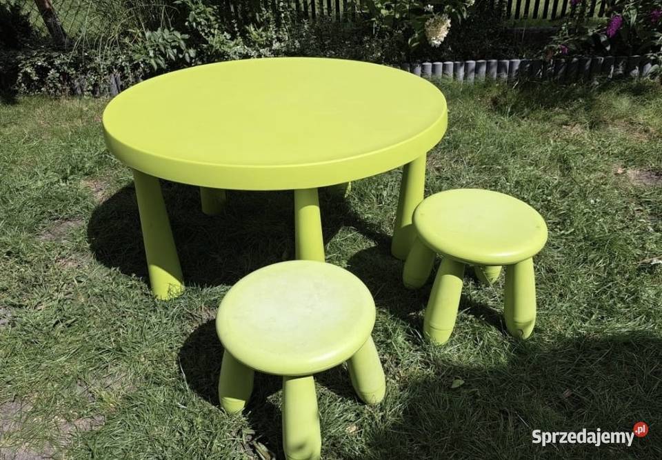 Stolik i krzesełka dzieci Ikea