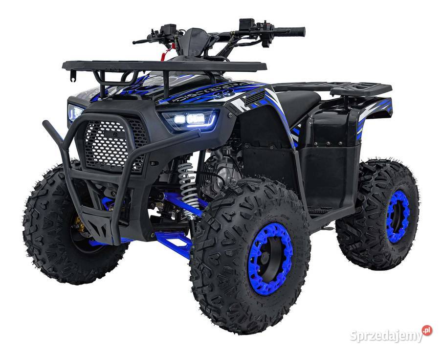 Quad Spalinowy Discoverer 125cc niebieski mazowieckie Marki sprzedam