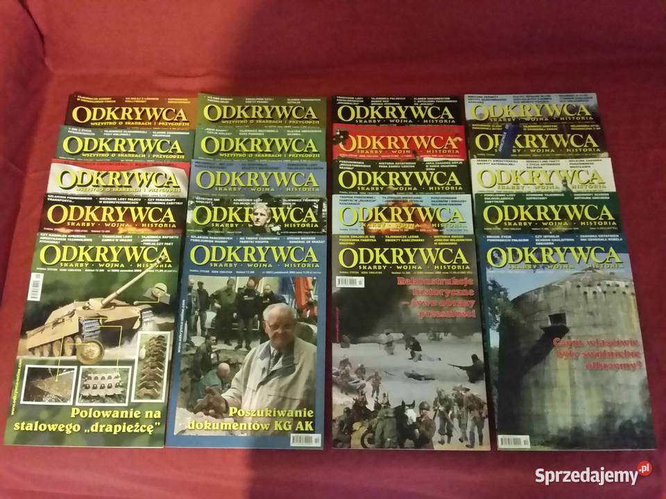 Miesięcznik Odkrywca 20 numerow świętokrzyskie Kielce
