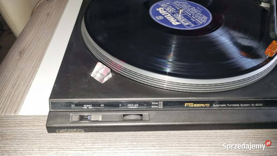 Gramofon Technics SLBD22 Stroboskop Pitch