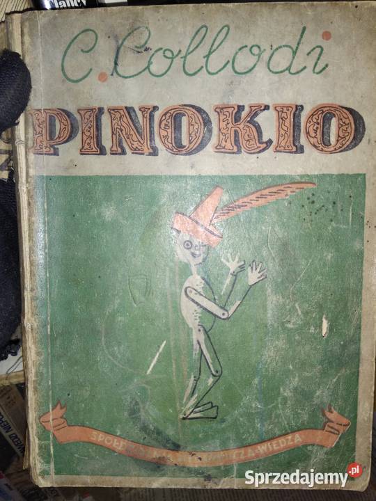 Pinokio Collodi unikatowe książki antykwariat Warszawa
