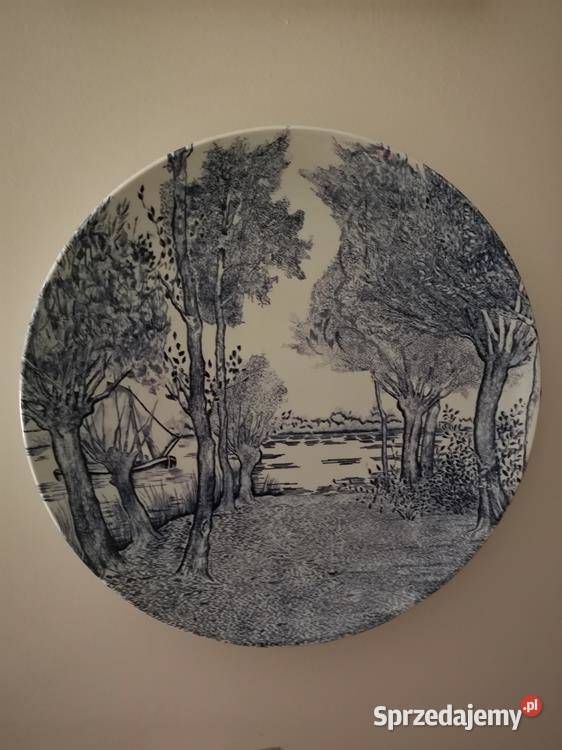 Talerz Ozdoby Włocławek Porcelana Fajans Okazja sprzedam