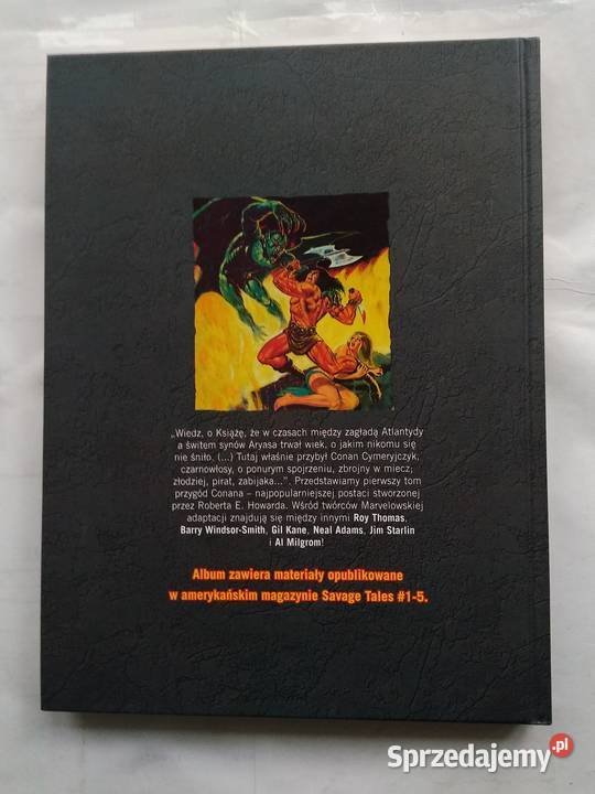 Conan Barbarzyńca Życie i śmierć Conana Komiks