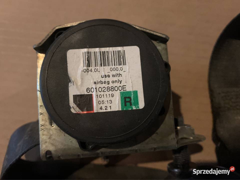 601028800 pas bezpieczeństwa prawy przód mini osobowe Szczecin