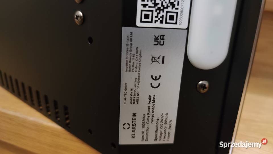 Grzejnik konwekcyjny Klarstein Bornholm Ambient Jadowniki sprzedam