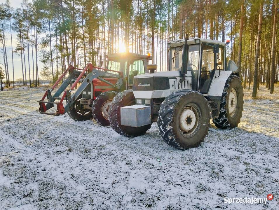 Massey Ferguson 3070 Lamborghini 1106 Napęd 4x4 Brusy