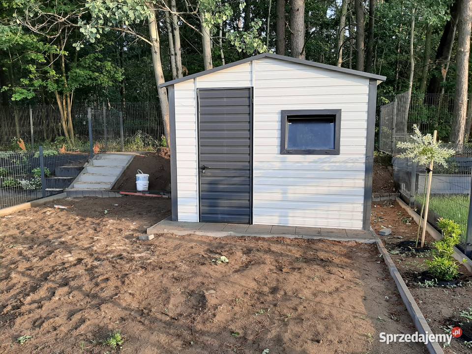 Garaż Blaszany Schowek na Narzędzia Garaże Lipsko sprzedam