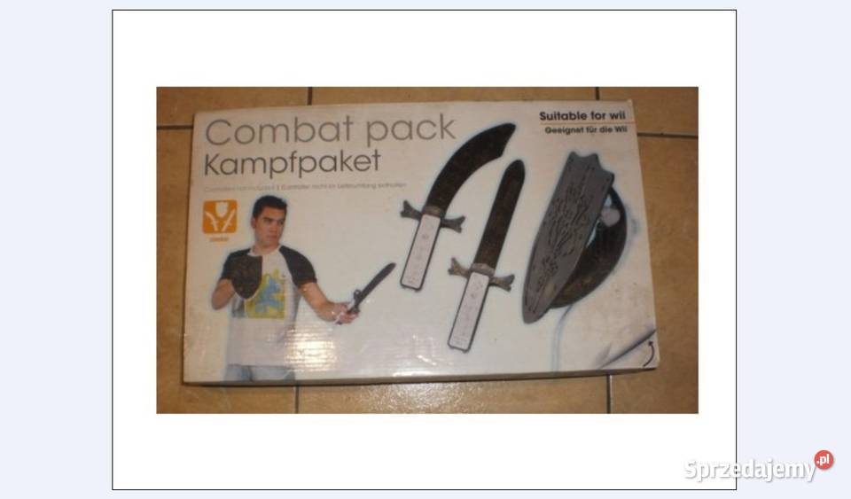 Wii akcesoria wii combat pakket kit de com do Olkusz